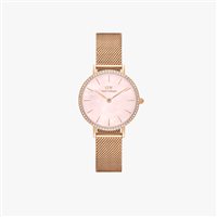 Orologio Daniel Wellington Donna PETITE&QUADRO WITH STONES IN BEZEL in Acciaio DW00100663 - DW00100663